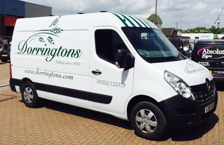 Dorringtons Van Graphics